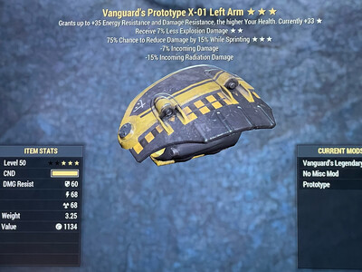 Vanguard Explosive Cavalier X01 LA
