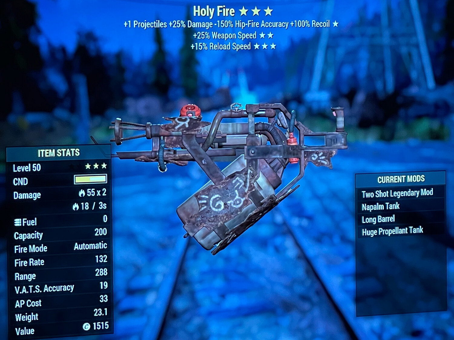 Two Shot 25/15r Holy Fire