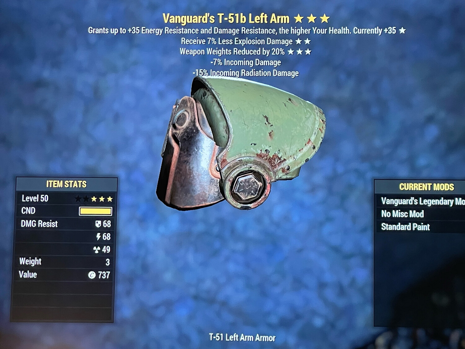 Vanguard Explosive WWR T51 LA