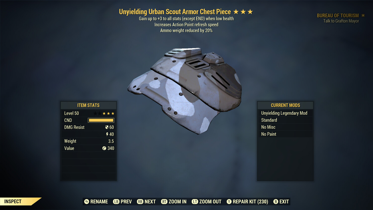 Unyielding AP AWR Urban Scout Torso