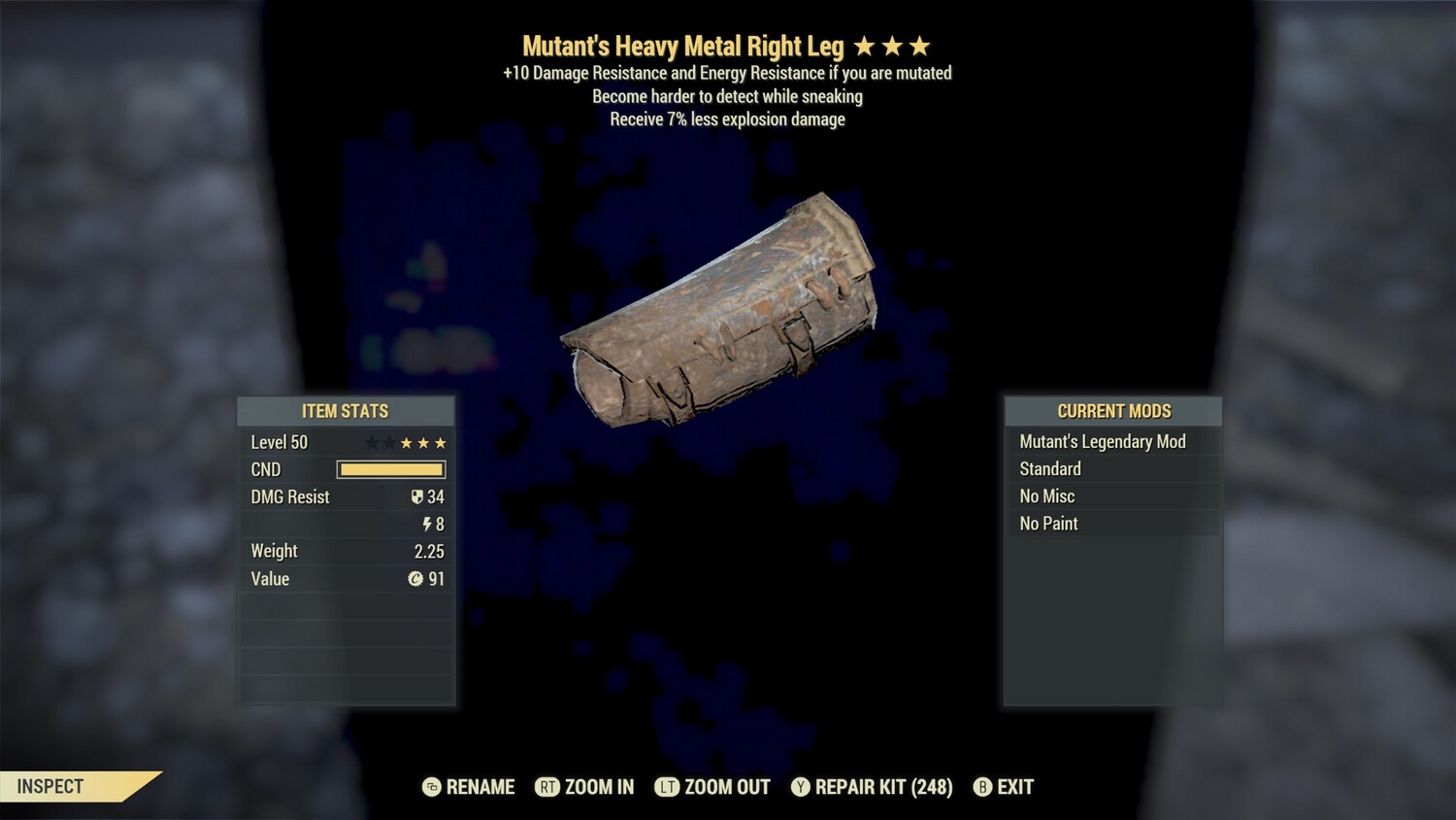 Mutants Explos/HTD Metal RL