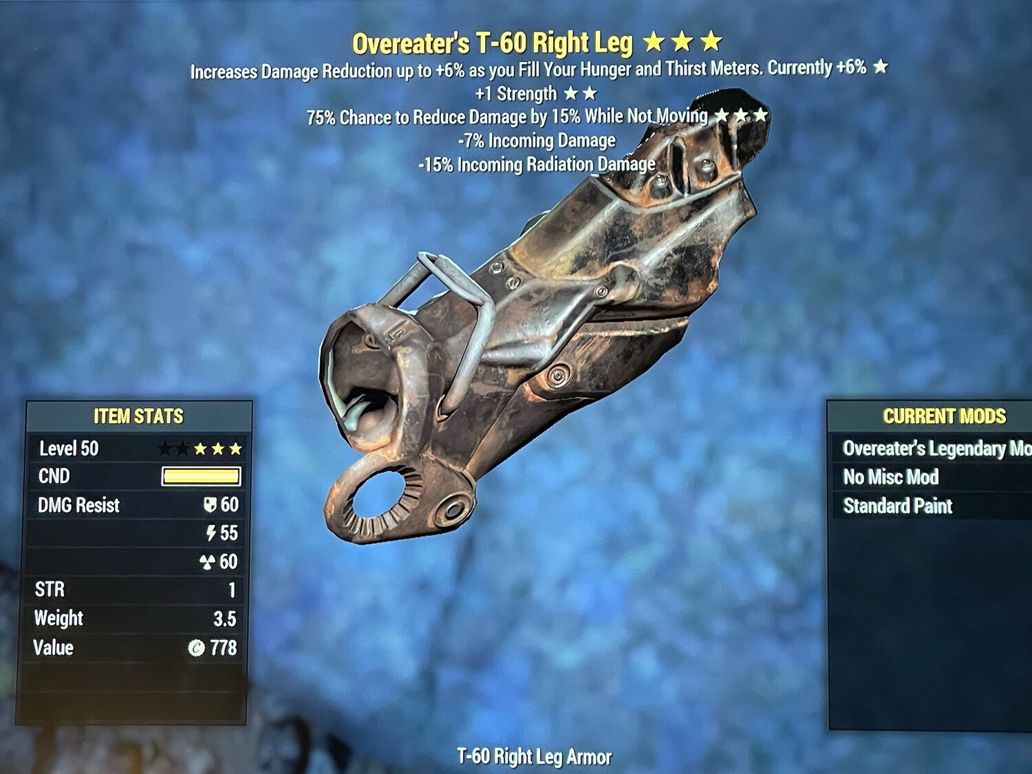 Overeaters 1S Sentinel T60 RL