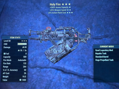 Quad 25/25 Holy Fire