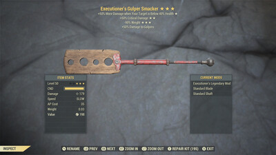 Executioners 50/90 Gulper Smacker