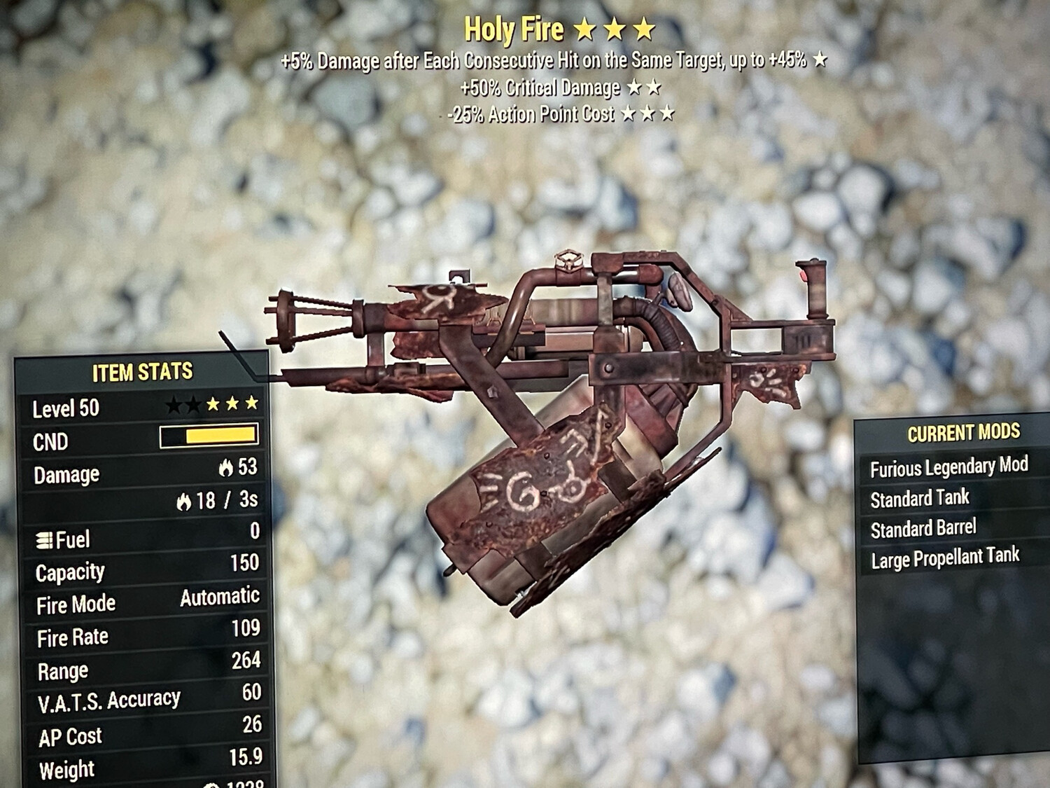 Furious 50/25 Holy Fire