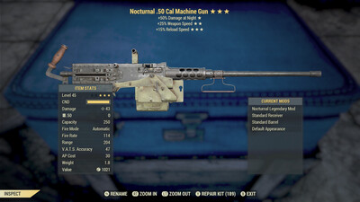 Nocturnal 25/15r 50-cal Machine Gun