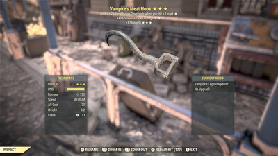 Vampire PA/1S Meat Hook
