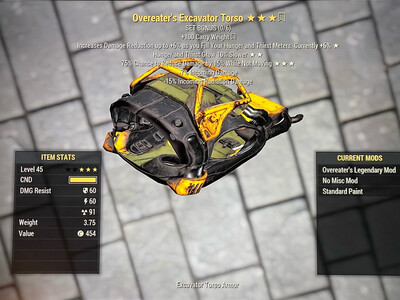 Overeaters Hunger Sentinel Excavator Torso