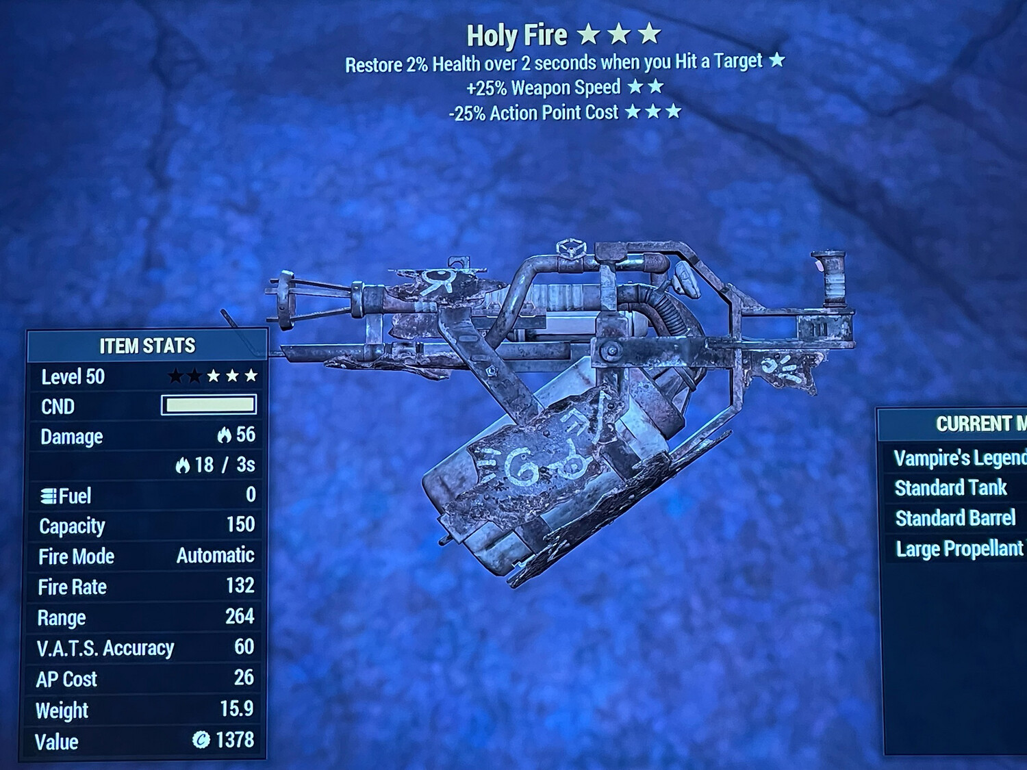 Vampire 25/25 Holy Fire