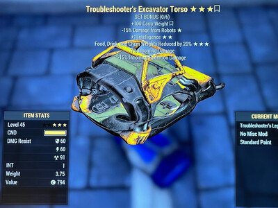 Troubleshooters Intel FDC Excavator Torso