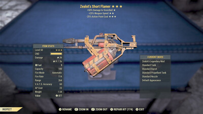 Zealots 25/25 Flamer