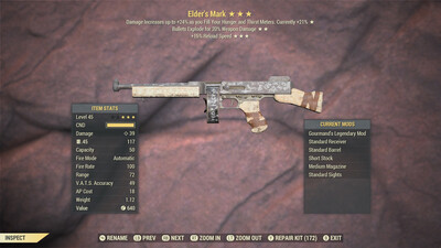 Gourmand Explosive 15r Elders Mark