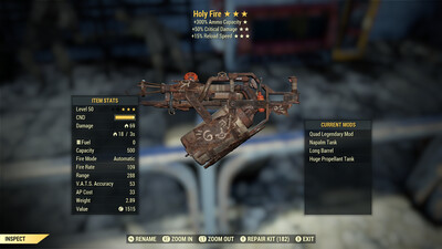 Quad 50/15r Holy Fire