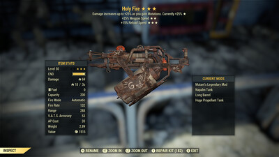 Mutants 25/15r Holy Fire