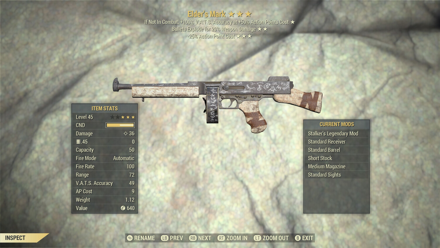Stalkers Explosive 25 Elders Mark
