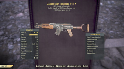 Zealots Explosive 15r Handmade