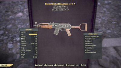 Nocturnal 50/25 Handmade