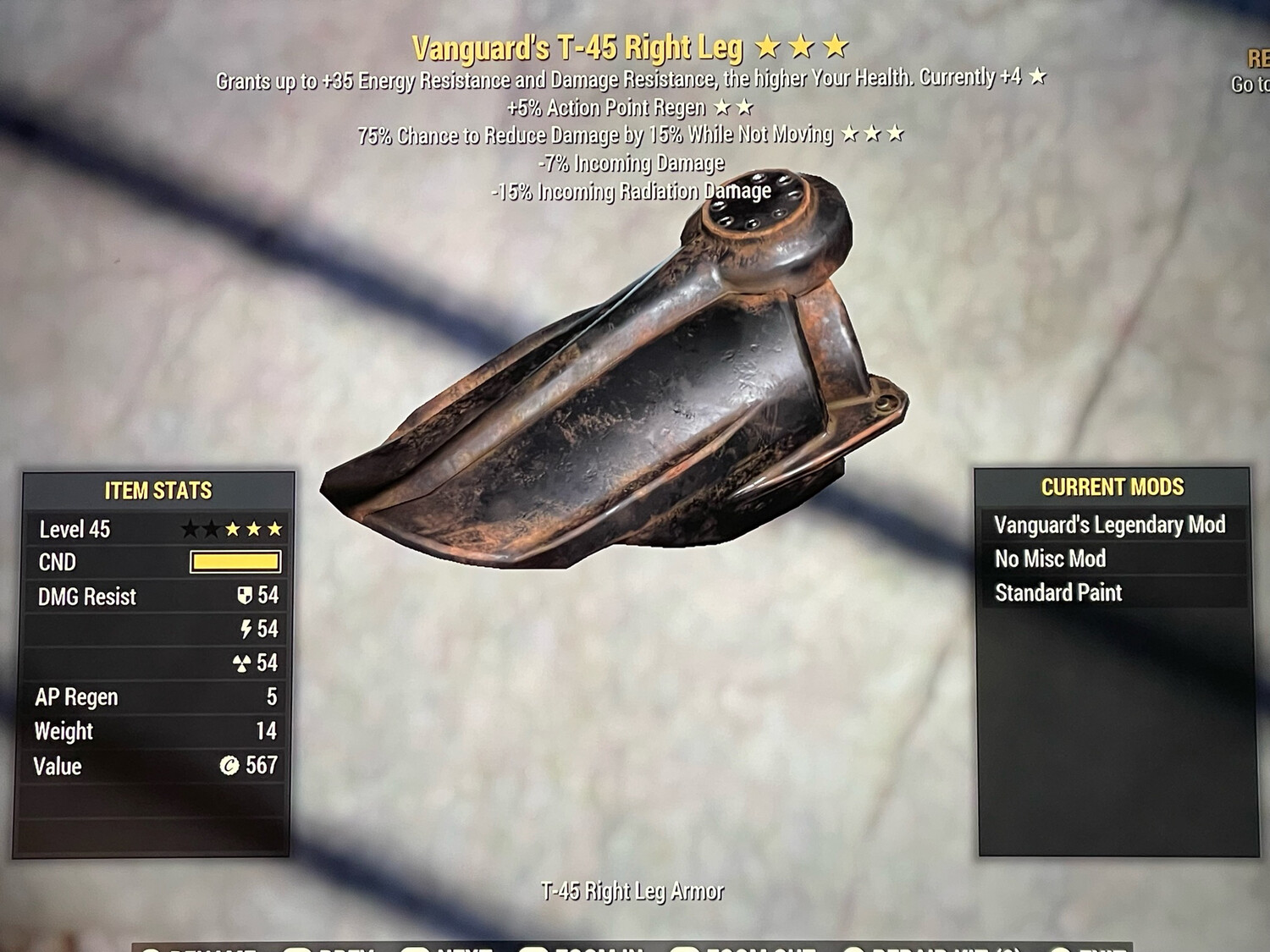 Vanguard AP Sentinel T45 RL