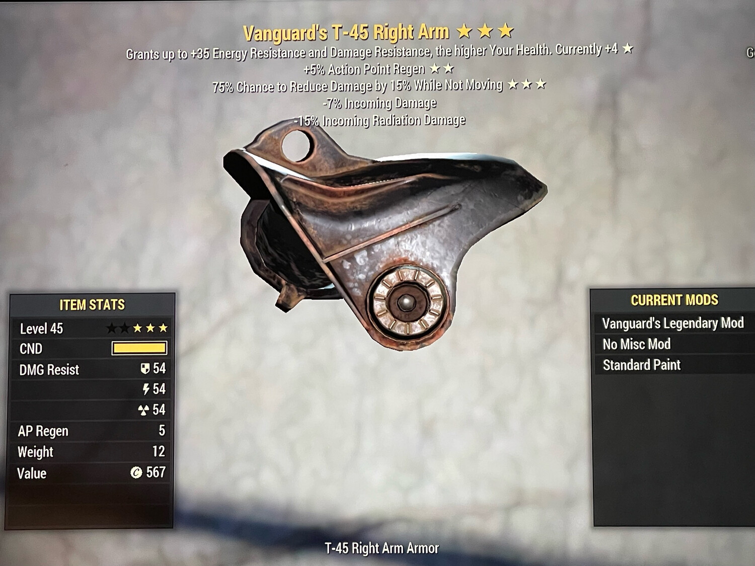 Vanguard AP Sentinel T45 RA