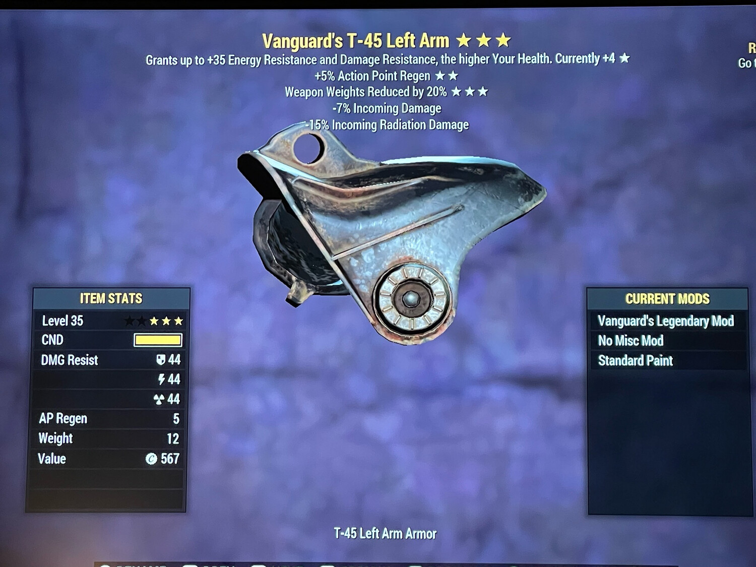 Vanguard AP WWR T45 LA