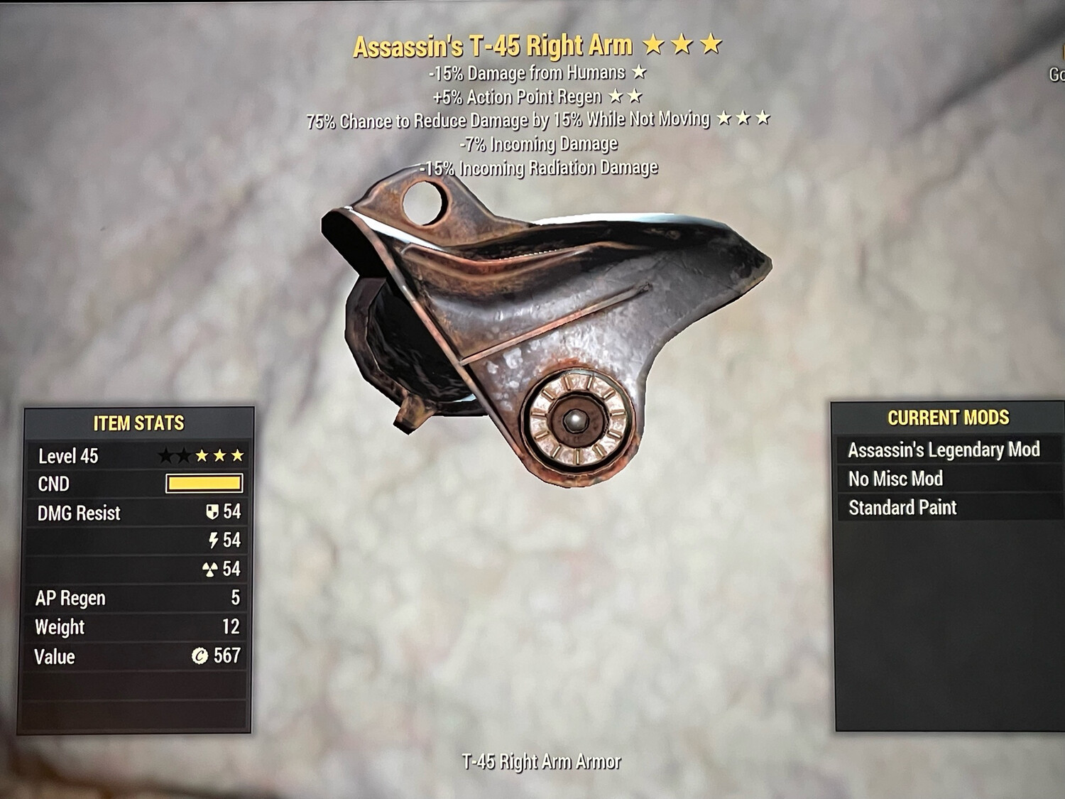 Assassins AP Sentinel T45 RA