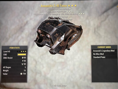 Assassins AP Sentinel T45 Torso