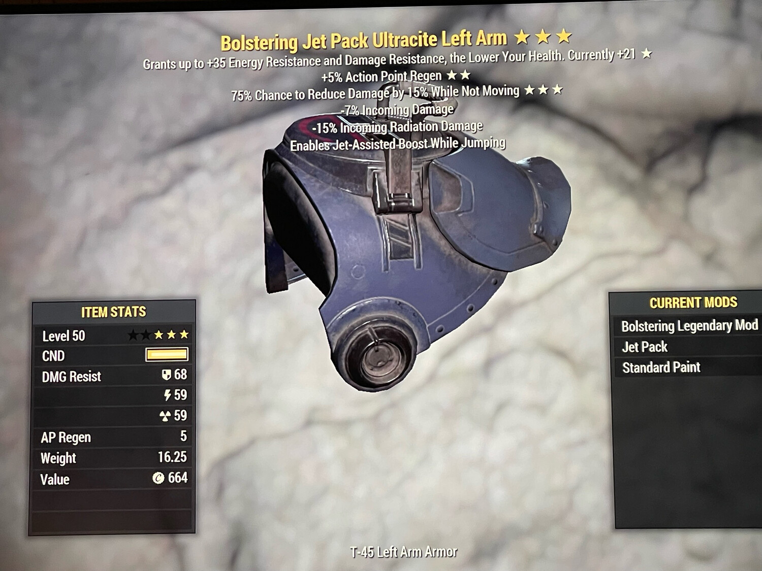 Bolstering AP Sentinel Legacy Jetpack Ultracite LA