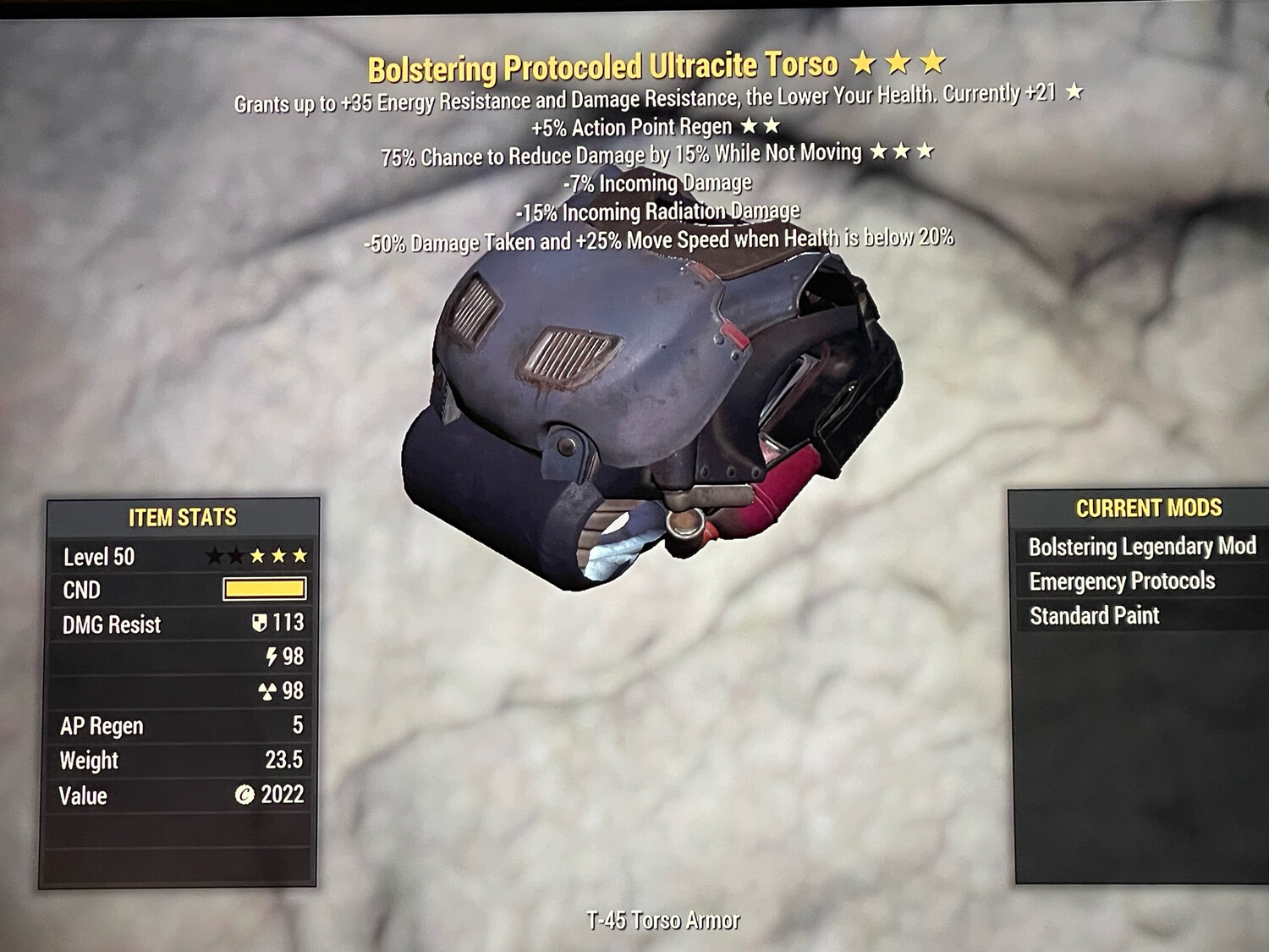 Bolstering AP Sentinel Ultracite Torso