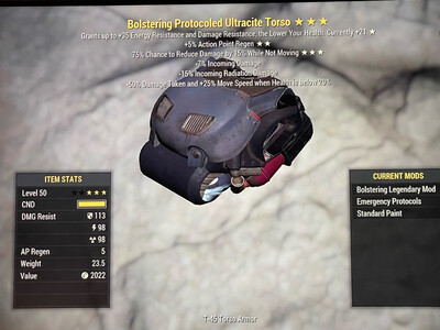 Bolstering AP Sentinel Ultracite Torso