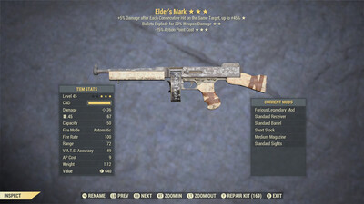 Furious Explosive 25 Elders Mark