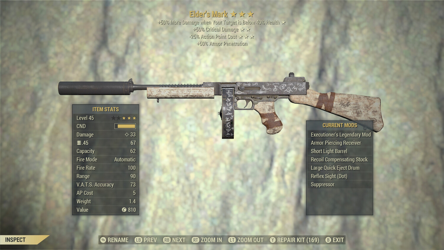 Executioners 50/25 Elders Mark