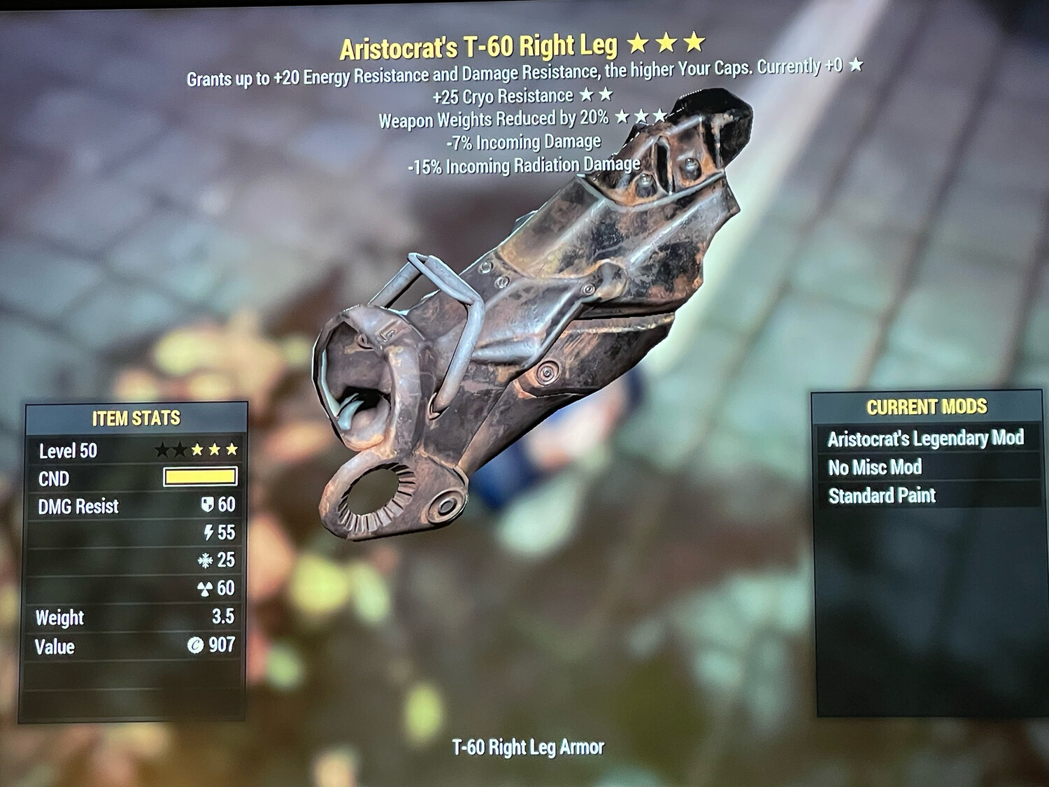 Aristocrat Cryo WWR T60 RL