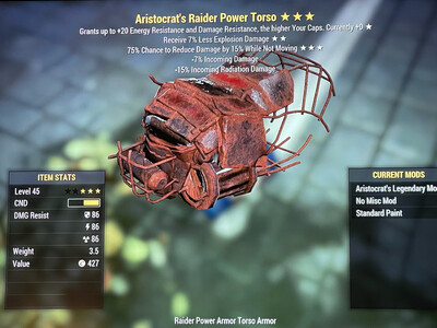 Aristocrat Explosive Sentinel Raider Torso