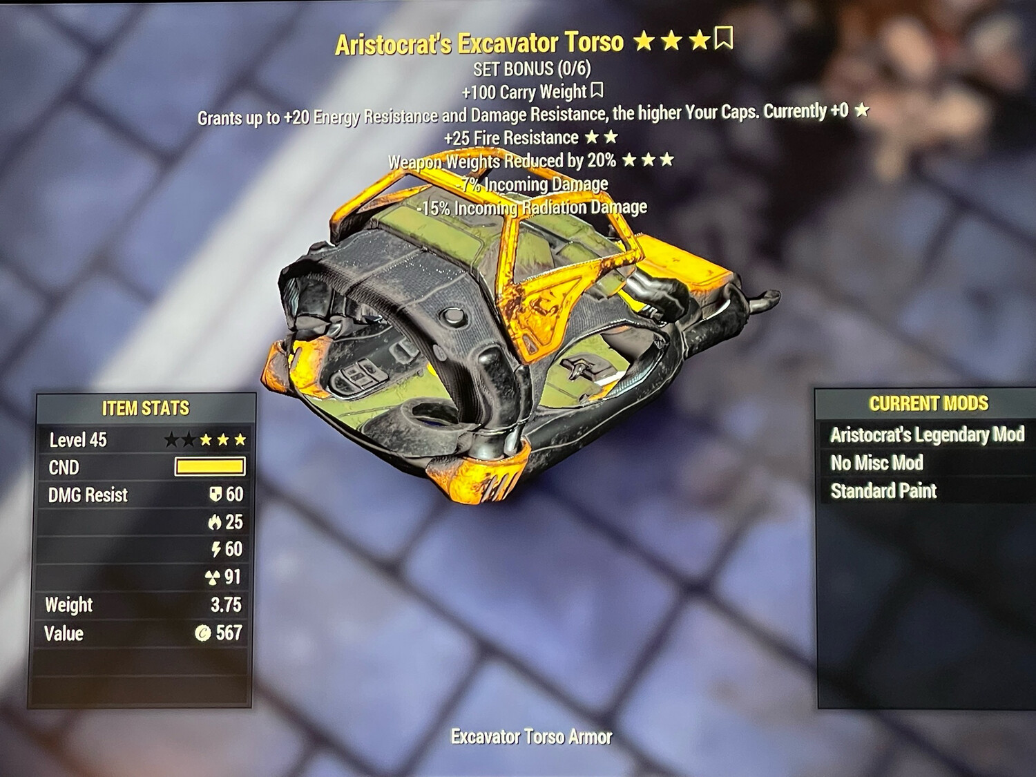 Aristocrat FR WWR Excavator Torso