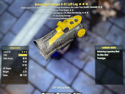 Bolstering AP Sentinel X01 LL