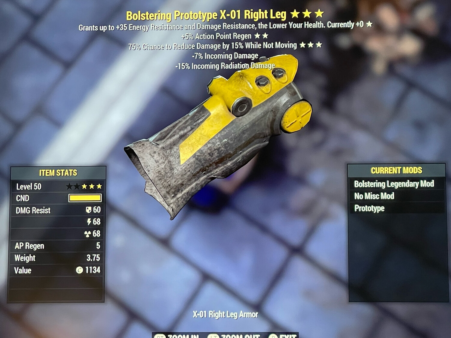 Bolstering AP Sentinel X01 RL