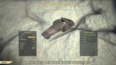Overeater AP Sentinel F Scout LA