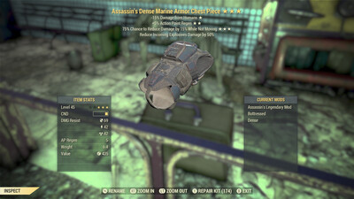Assassins AP Sentinel Marine Torso