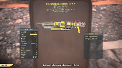 Legacy Quad 25/250 Tesla Lobber