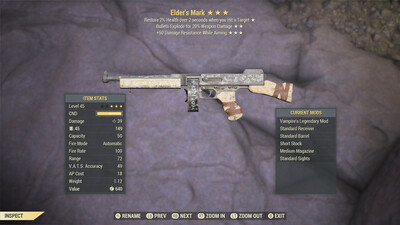 Vampire Explosive 50 Elders Mark