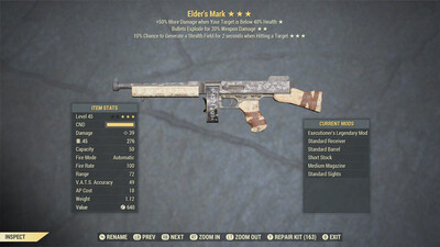 Executioners Explosive Stealth Elders Mark