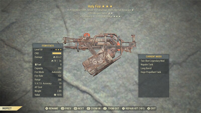 Two Shot 25/15c Holy Fire