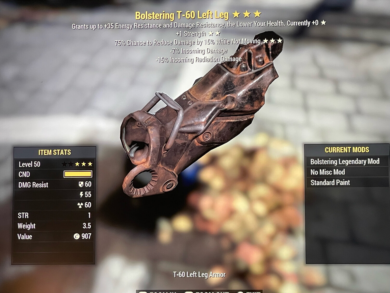 Bolstering 1S Sentinel T60 LL