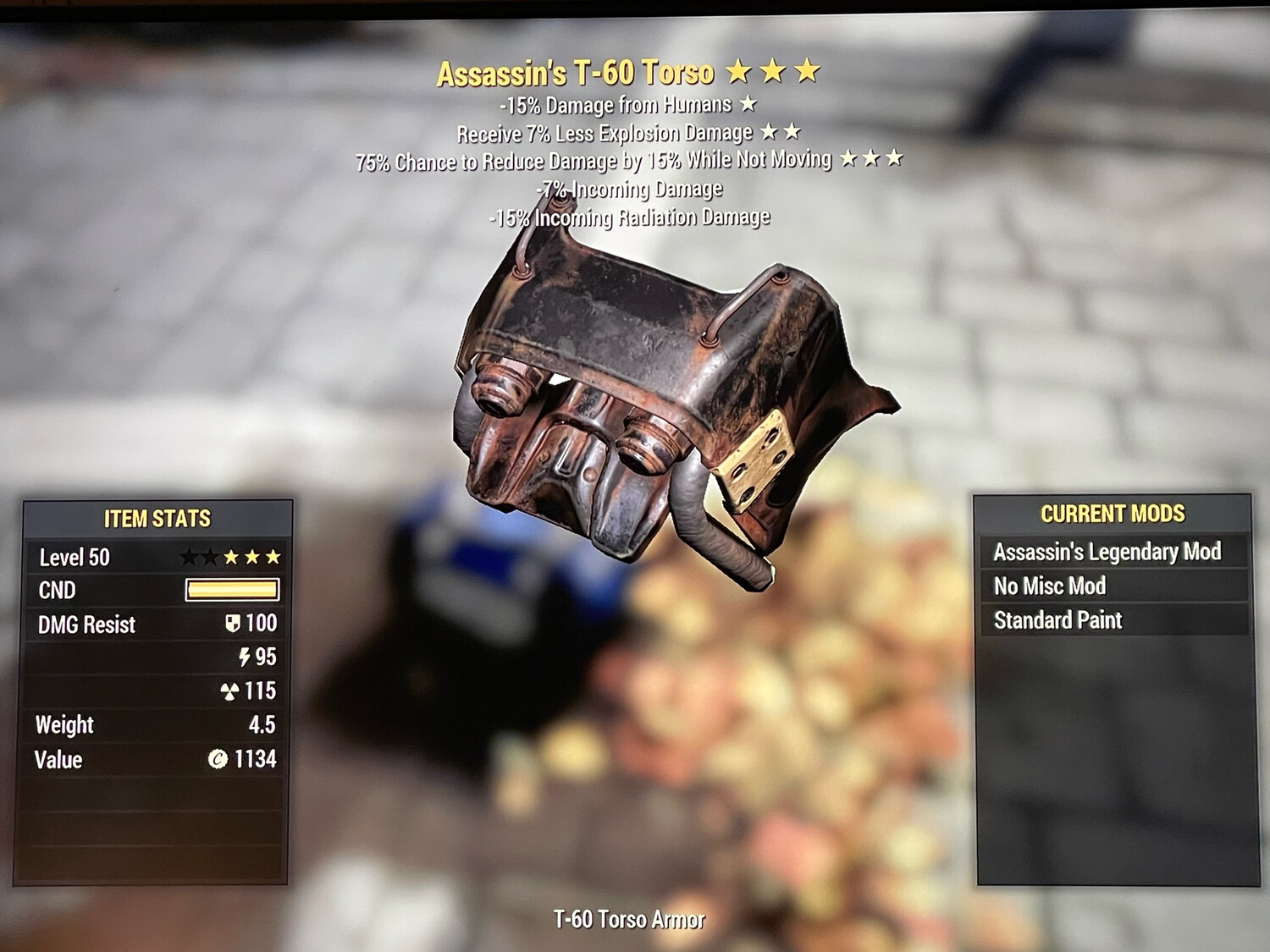 Assassins Explosive Sentinel T60 Torso