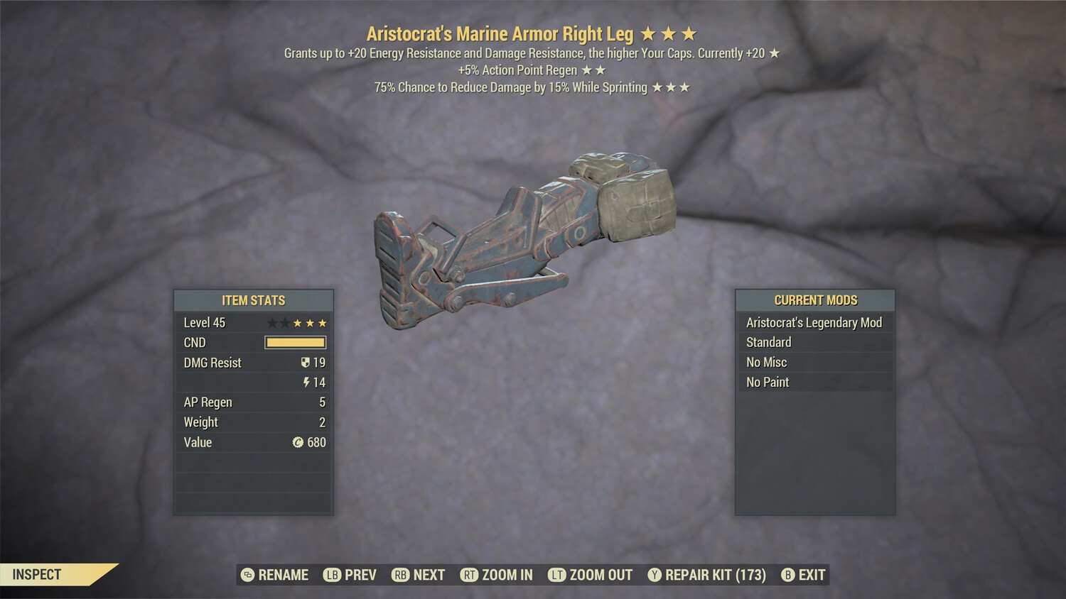 Aristocrat AP Cavalier Marine RL