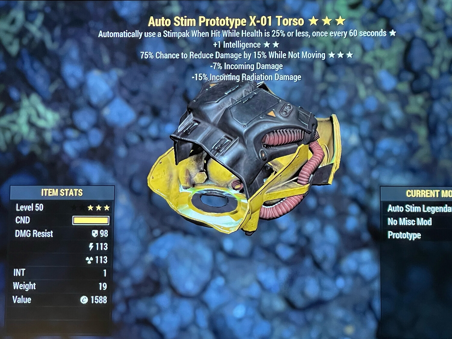 Autostim 1 Intel Sentinel X01 Torso