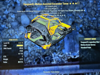 Vanguard RR WWR Excavator Torso