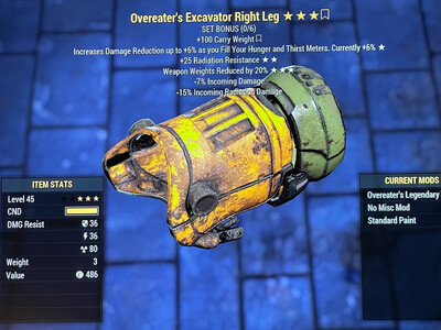 Overeaters RR WWR Excavator RL