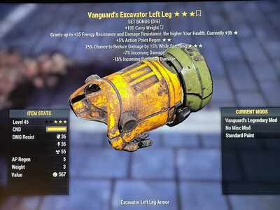 Vanguard AP Cavalier Excavator LL