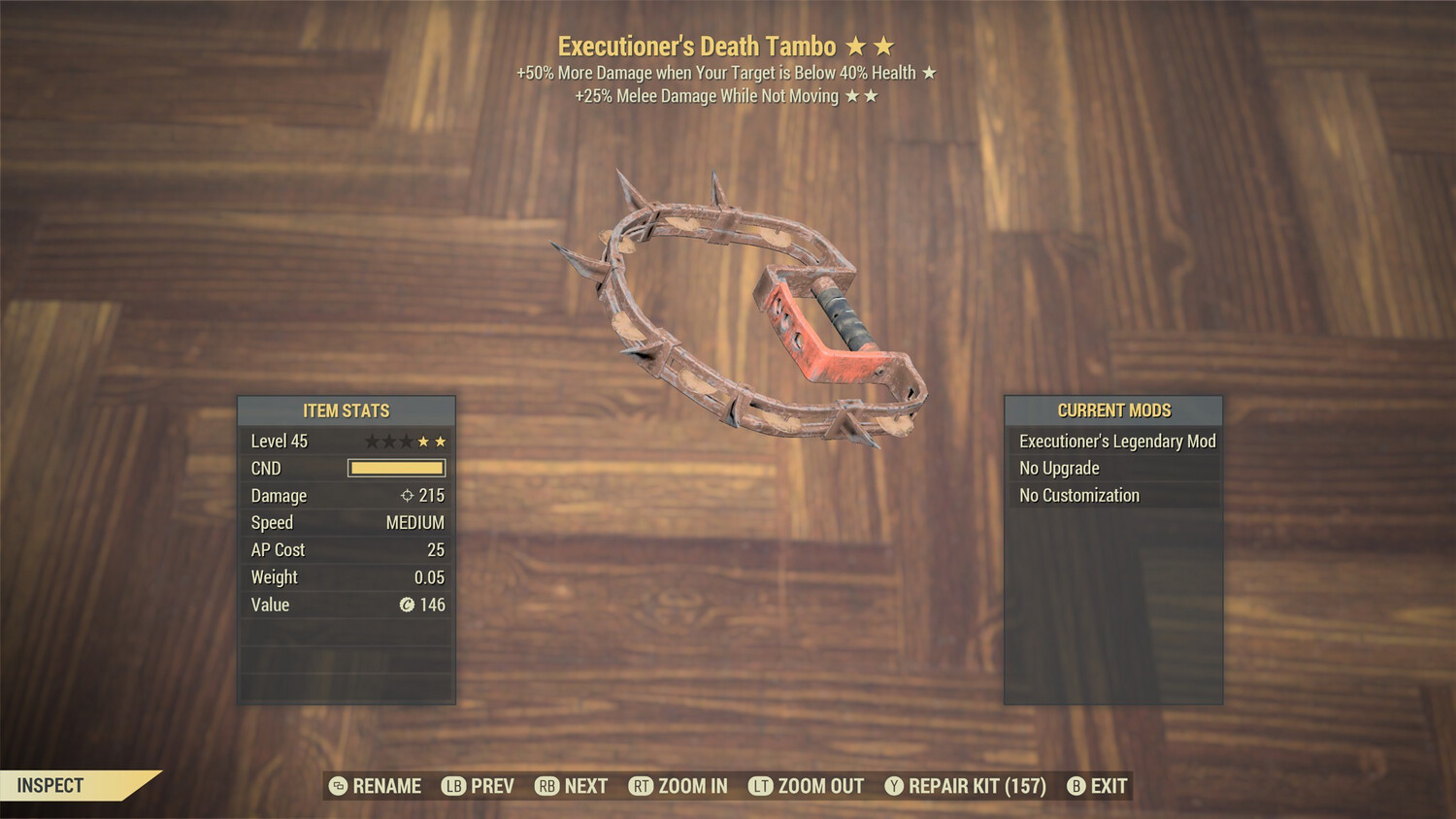 Executioners 25 Death Tambo